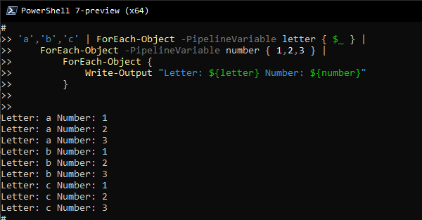 Powershell Common Parameters: Pipelinevariable | Chad'S Blog