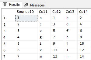 merge split source data